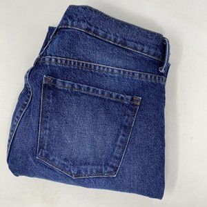 Mott & Bow Women's 32 Medium Wash Blue denim Straight Mom Jeans